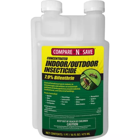 Compare-N-Save 16 oz 7.9% Bifenthrin Indoor/Outdoor Insect Control Concentrate Insecticides