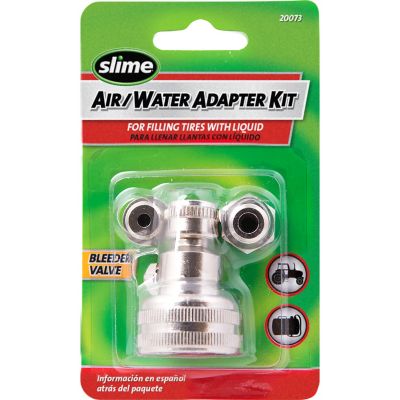 Slime Airwater Adapter Kit With Bleeder Valve At Tractor Supply Co