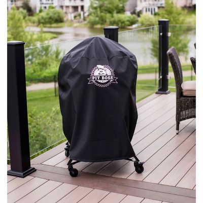 Pit Boss BBQ Charcoal Grill Cover for Pit Boss K22 Ceramic Grills, Black