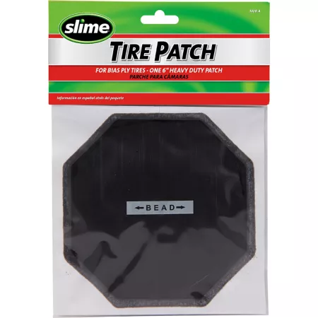 Slime Heavy Duty Bias Ply Tire Patch 6 in. Tire Sealants & Patches