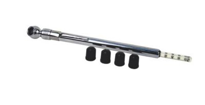 Image showing  20-120 PSI Pencil Gauge with Bonus Valve Caps