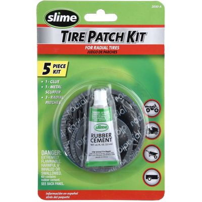 slime bike tube repair patch kit