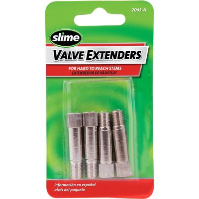 Slime Metal Tire Valve Extenders, 1.25 in.
