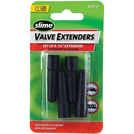 Slime Plastic Valve Extenders, 1-1/4 in.
