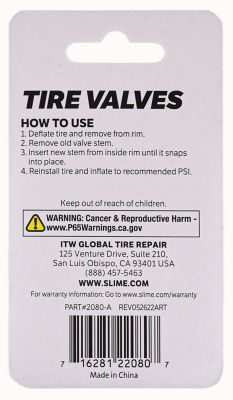 Image showing  Tubeless Tire Valves for TR-413 Tires, 2-Pack