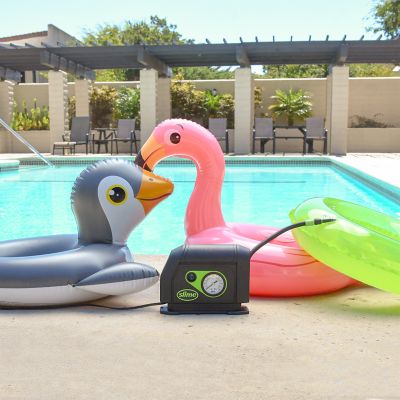 Image showing  12V Tire Inflator with Gauge and Light