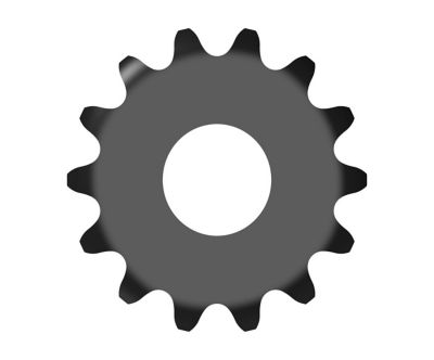 Image showing  1.625 in. W Series Sprocket, 50 Chain, 14 Teeth