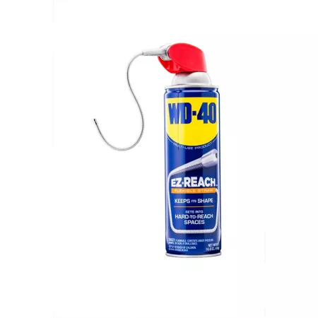 WD-40 14.4 oz Multi-use product with EZ-REACH with flexible straw original WD-40 formula lubricates almost anything Automotive Lubricants