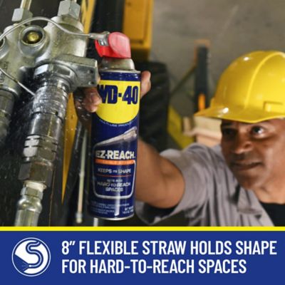 Image showing  14.4 oz. Multi-Use Product with EZ-REACH with Flexible Straw, Original WD-40 Formula Lubricates Almost Anything