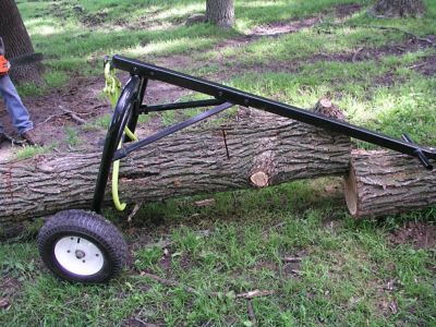 Image showing  1,000 lb. Capacity Log Dolly