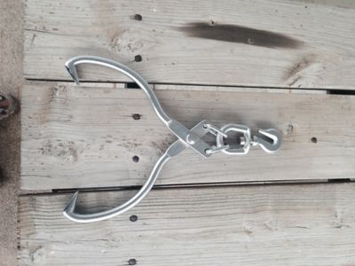 Image showing  20 in. Swivel Grab Chrome Log Skidding Tongs
