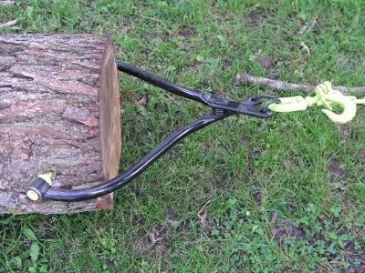 Image showing  28 in. Spring Loaded Swivel Grab Log Skidding Tongs
