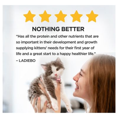 Image showing 8 th Purina Kitten Chow Indoor/Outdoor Nurture Muscle and Brain Development Farm-Raised Chicken Recipe Dry Cat Food