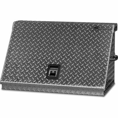 Image showing 5 th Montezuma 15-5/8 in. x 31 in. x 18-1/4 in. Portable Aluminum Tool Box, 52.91 lb., 500 lb. Capacity
