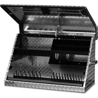 Image showing 6 th Montezuma 15-5/8 in. x 31 in. x 18-1/4 in. Portable Aluminum Tool Box, 52.91 lb., 500 lb. Capacity