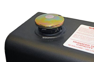 Image showing  108 gal. Rectangular Steel Transfer Tank, Black