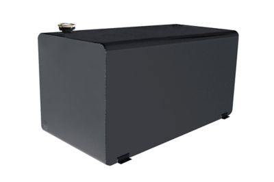 Dee Zee 108 gal. Steel Rectangle Auxiliary Transfer Tank, Black