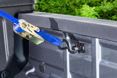 Image showing  5 in. x 7 in. 350 lb. Break Strength Tie Downs for Chevy Silverado/GMC Sierra 07-2017, Colorado/Canyon 2015-2017