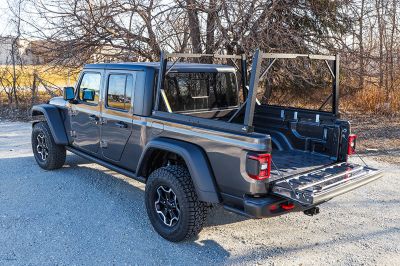 Image showing  500 lb. Capacity Invis-A-Rack Cargo Management System, Standard 5.5 ft. Bed