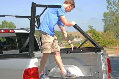 Image showing  500 lb. Capacity Invis-A-Rack Cargo Management System, Standard 8 ft. Bed