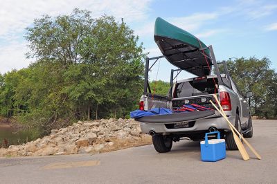 Image showing 8 th Dee Zee 500 lb. Capacity Invis-A-Rack Cargo Management System, Standard 8 ft. Bed