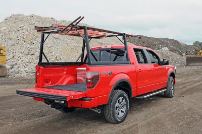 Image showing 9 th Dee Zee 500 lb. Capacity Invis-A-Rack Cargo Management System, Standard 8 ft. Bed