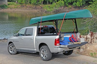 Image showing 12 th Dee Zee 500 lb. Capacity Invis-A-Rack Cargo Management System, Standard 8 ft. Bed