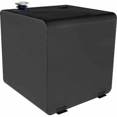 Dee Zee 55 gal. Square Steel Transfer Tank, Black