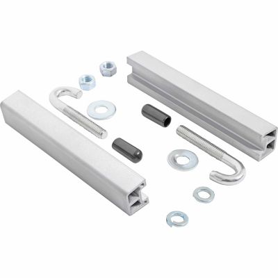Dee Zee Premium Tool Box Truck Mounting Kit with Large Aluminum Extrusion for Universal(specifically designed for 15+ F150)