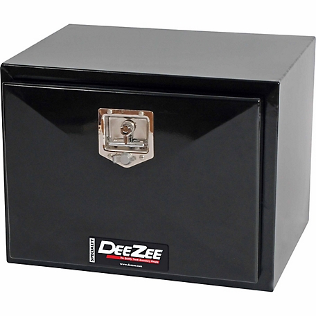 Dee Zee 24 in. x 18 in. x 18 in. Heavy-Duty Black Steel Underbed Tool Box, 4.5 cu. ft.