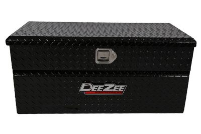 Dee Zee 111 gal. Brite-Tread Aluminum L-Shaped Transfer Tank with Chest Box,  Black at Tractor Supply Co.