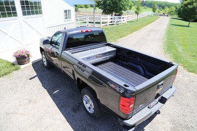 Image showing 7 th Dee Zee 56 in. x 19 in. x 17 in. Red Label Truck Utility Chest, 8.9 cu. ft.