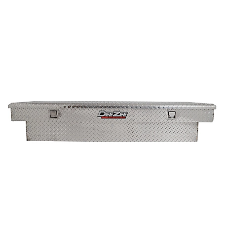Dee Zee 20 in. x 12 in. Red Label Crossover Single-Lid Truck Tool Box, 8.4 cu. ft., 69.75 x 20 x 13.2 in. Front