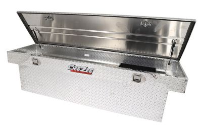 Image showing  70 in. x 20 in. Red Label Crossover Full-Size Single-Lid Deep Truck Tool Box, 12 cu. ft.