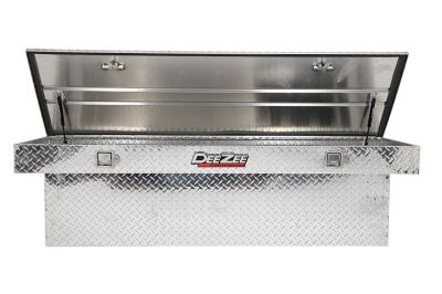 Image showing  70 in. x 20 in. Red Label Crossover Full-Size Single-Lid Deep Truck Tool Box, 12 cu. ft.