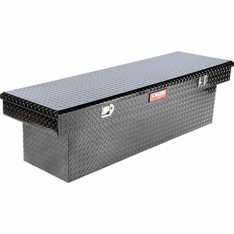 Dee Zee 111 gal. Brite-Tread Aluminum L-Shaped Transfer Tank with Chest  Box, Black at Tractor Supply Co.