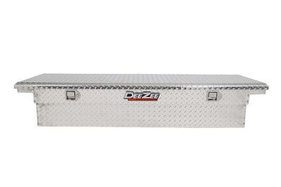 Dee Zee Full Size Red Label Crossover Single-Lid Low-Profile Truck Tool Box, 8 cu. ft.