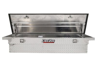 Image showing  Full Size Red Label Crossover Single-Lid Low-Profile Truck Tool Box, 8 cu. ft.