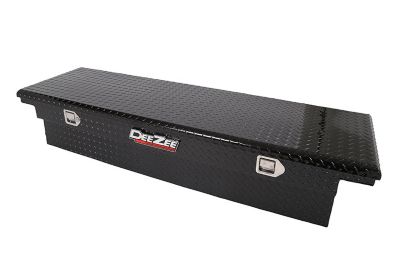 Dee Zee 70 in. Red Label Lo-Pro Crossover Single-Lid Truck Tool Box, 8 cu. ft., Black Tread