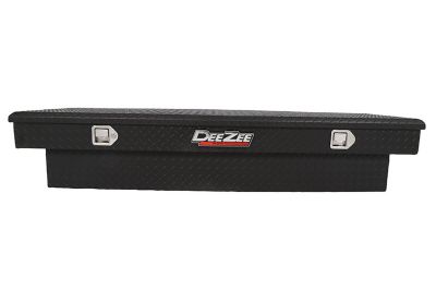 Image showing 2 th Dee Zee 20 in. x 12 in. Red Label Crossover Single-Lid Tool Box, 8.4 cu. ft., Textured Black