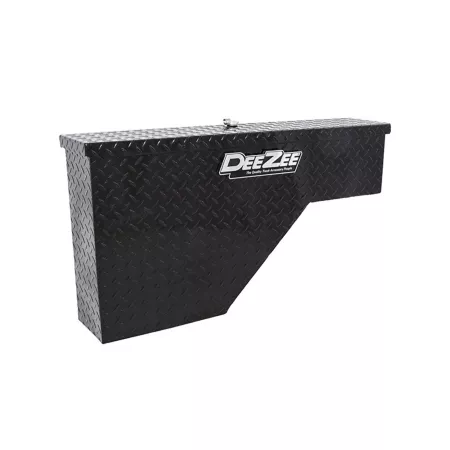 Dee Zee Black Truck Tool Box Driver Side Wheel Well 20 in x 38 in x 8 in 2.2 cu ft. Wheel Well Truck Tool Boxes