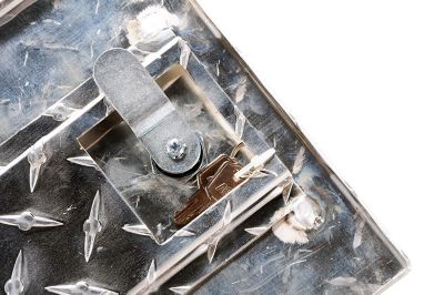 Image showing  20 in. x 21 in. x 9 in. Aluminum Wheel Well 5 Drawer Truck Tool Box, 1.9 cu. ft.