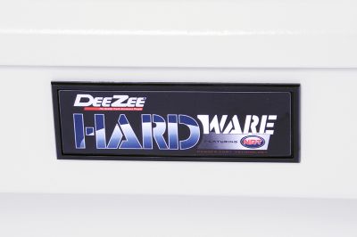 Image showing 6 th Dee Zee 70 in Steel Hardware Series Single-Lid Crossover Tool Box, Wrinkle White