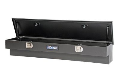Image showing  60 in. Hardware Series Side-Mount Truck Tool Box, 3.7 cu. ft., Texture Black