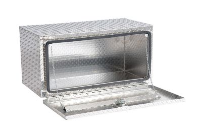 Image showing  12 in. x 48 in. x 16 in. Aluminum Topsider Truck Tool Box, 5.33 cu. ft. Capacity