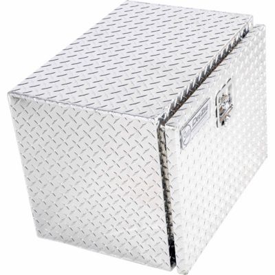 Dee Zee 18 in. x 24 in. x 18 in. Aluminum Brite-Tread Underbed Tool Box, 4.5 cu. ft.