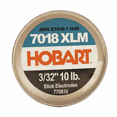 Hobart 3/32 in. 7018 XLM Stick Electrode Welding Rod, 10 lb.