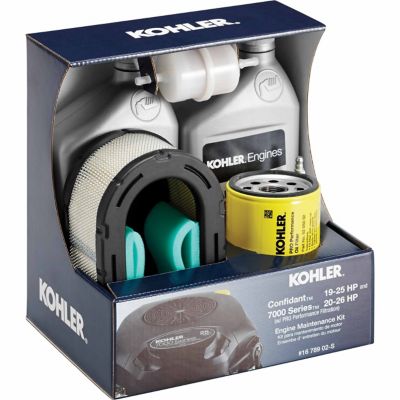 Kohler Engine Maintenance Kit for Kohler Confidant ZT710-740, 19-25 HP and 7000 Series KT715-745 Engines