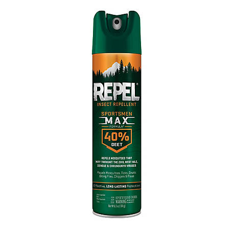 Repel Insect Repellent Sportsmen Max Formula, 6.5 oz, 40% DEET