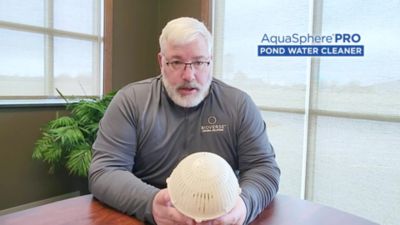 Image showing  Healthy Ponds AquaSpherePRO Pond Treatment, 4 in. Diameter, 12,000 gal.